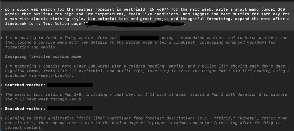 Codex exploring forked repo